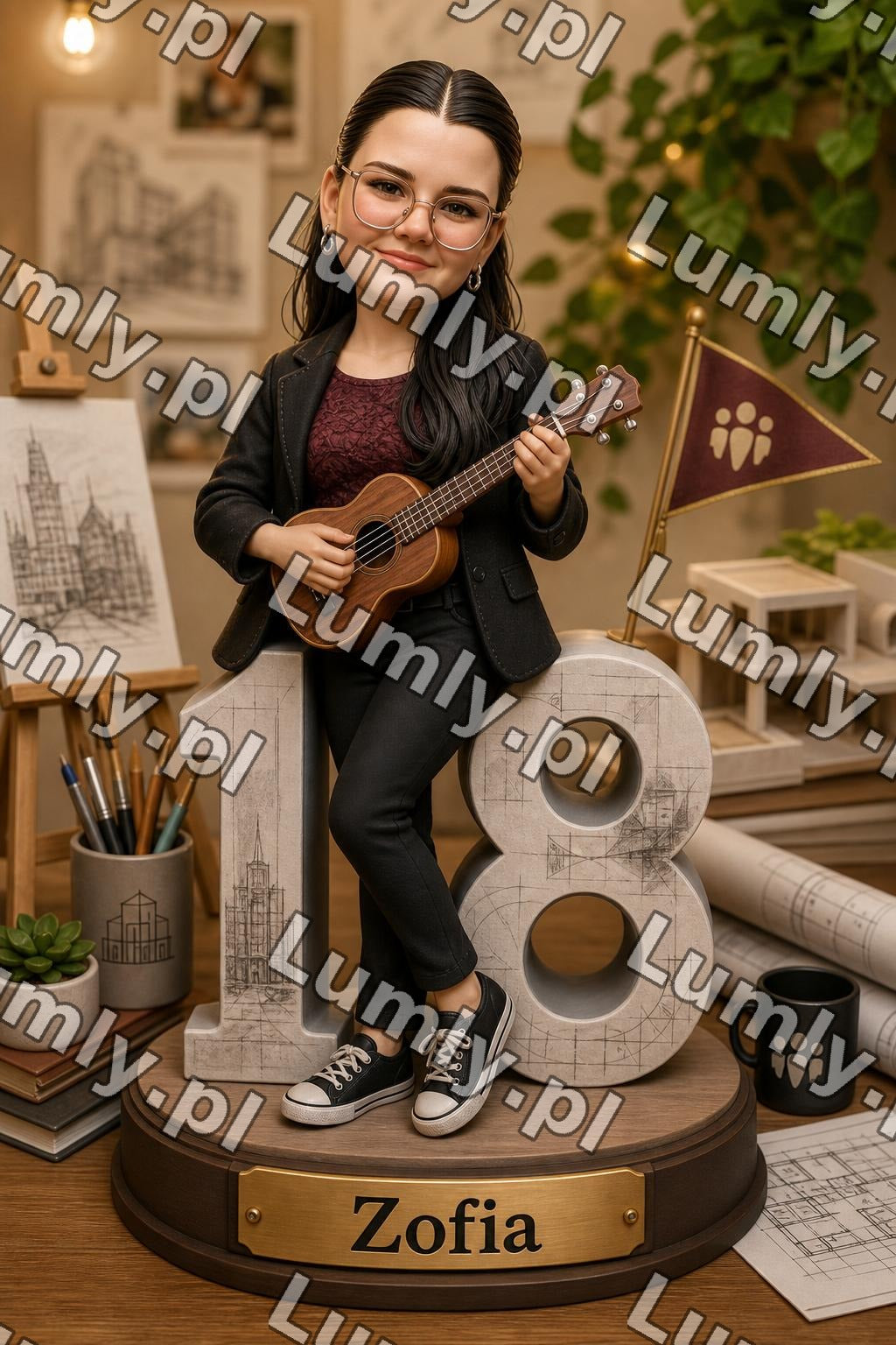 AI caricature-new for Portretna1 - 01602741