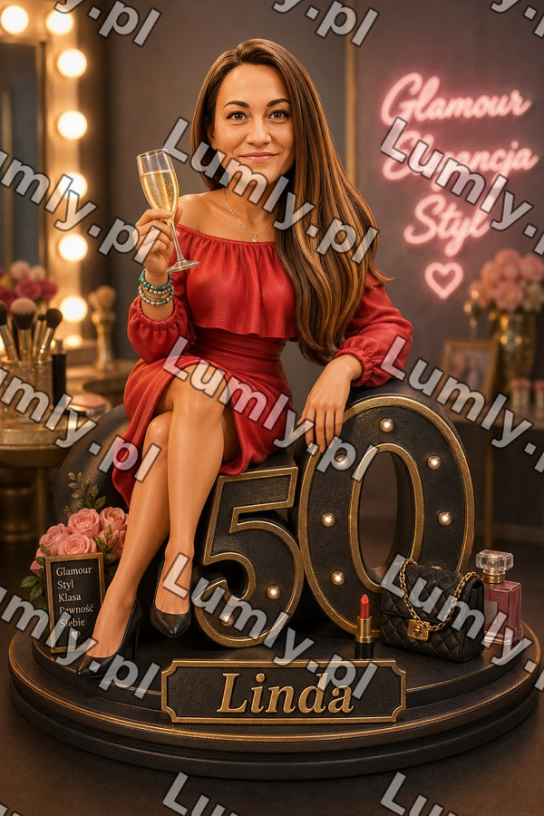 Plakat w czarnej ramce za szkłem - Rozmiar 30×45 cm