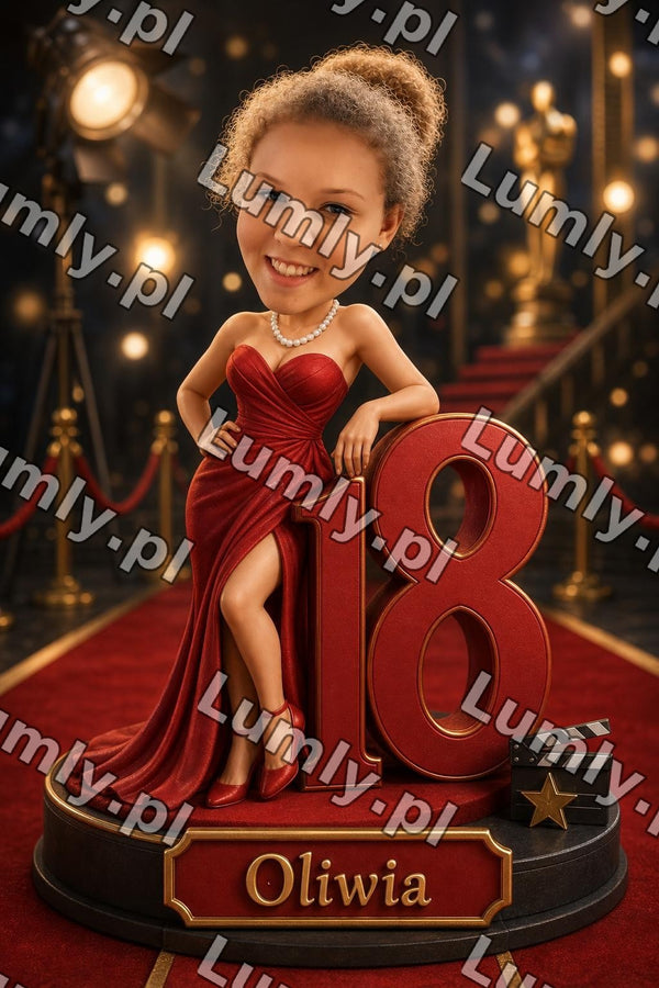 Plakat w czarnej ramce za szkłem - Rozmiar 20×30 cm