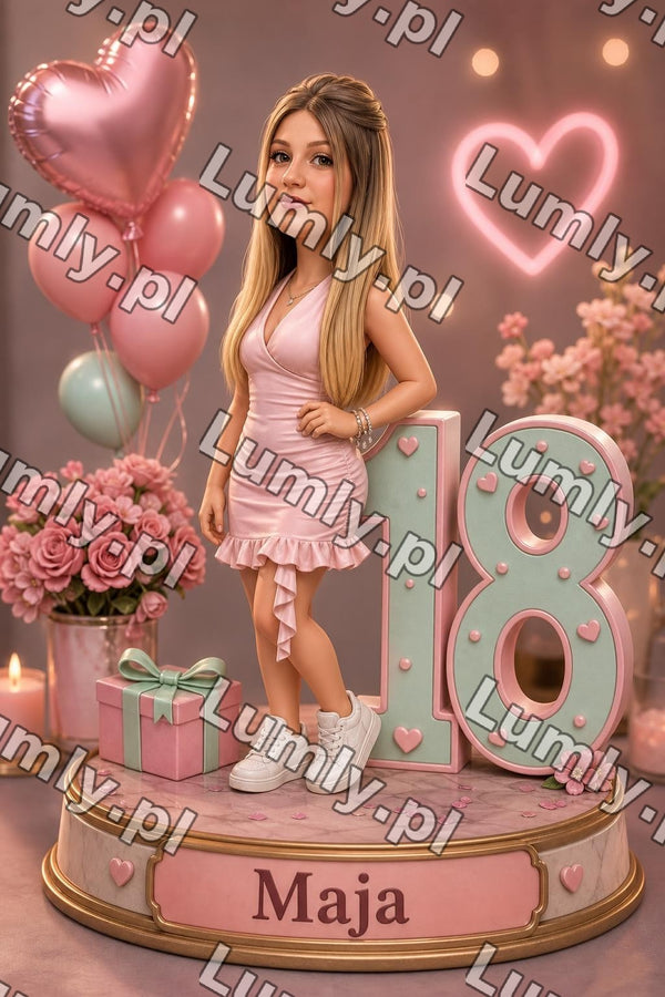 Plakat w białej ramce za szkłem - Rozmiar 60×90 cm