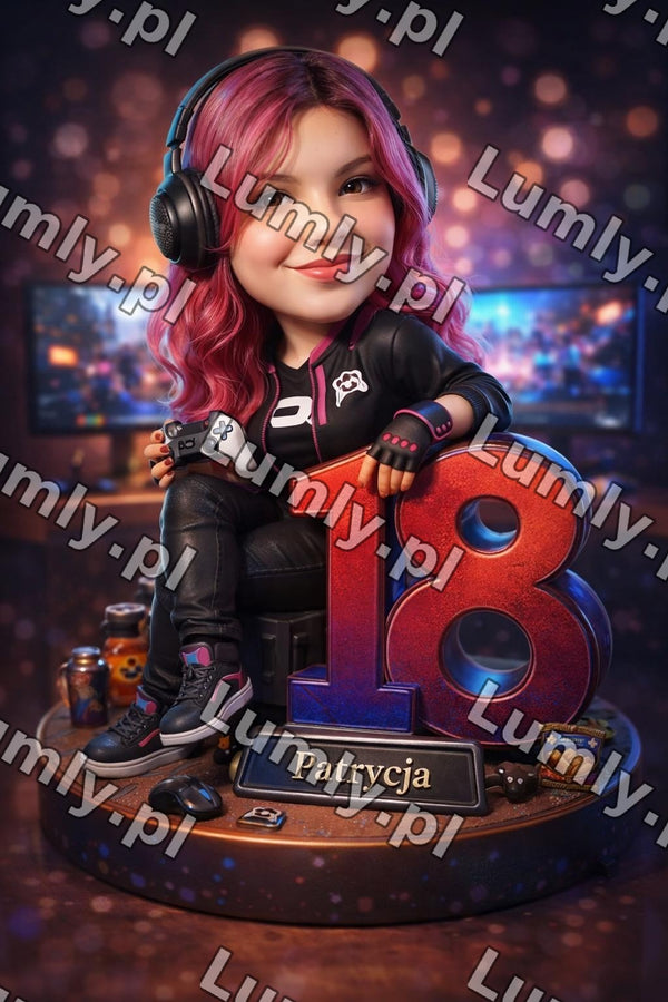 Plakat w czarnej ramce za szkłem - Rozmiar 40×60 cm