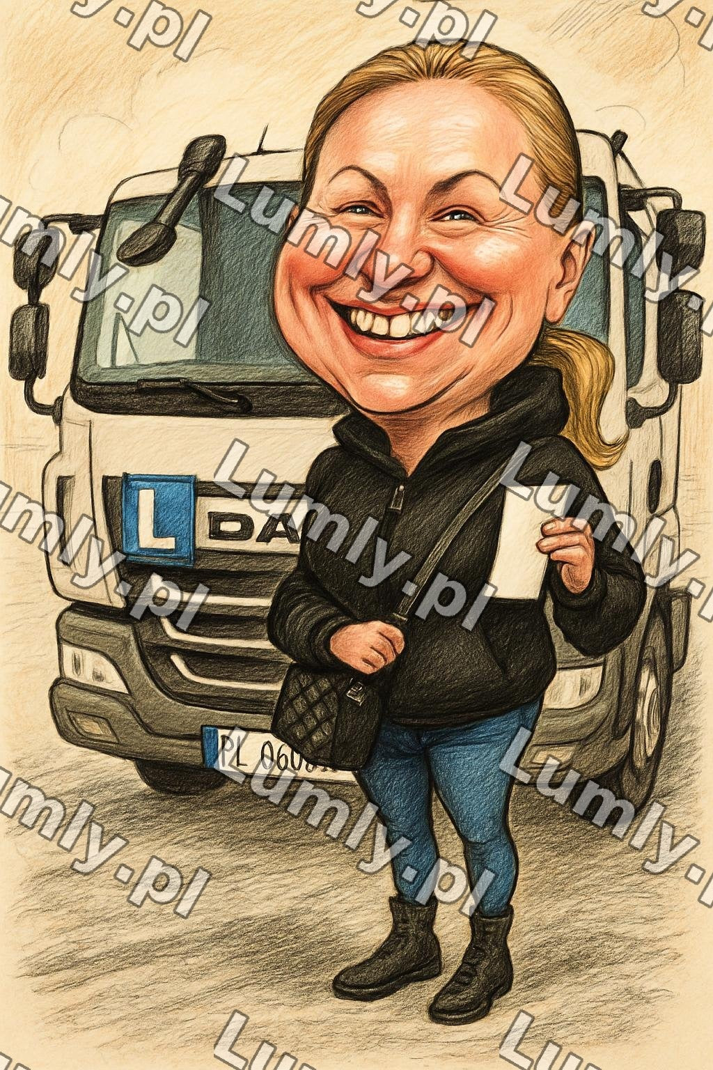 AI karykatura for Portretnan - 47614350