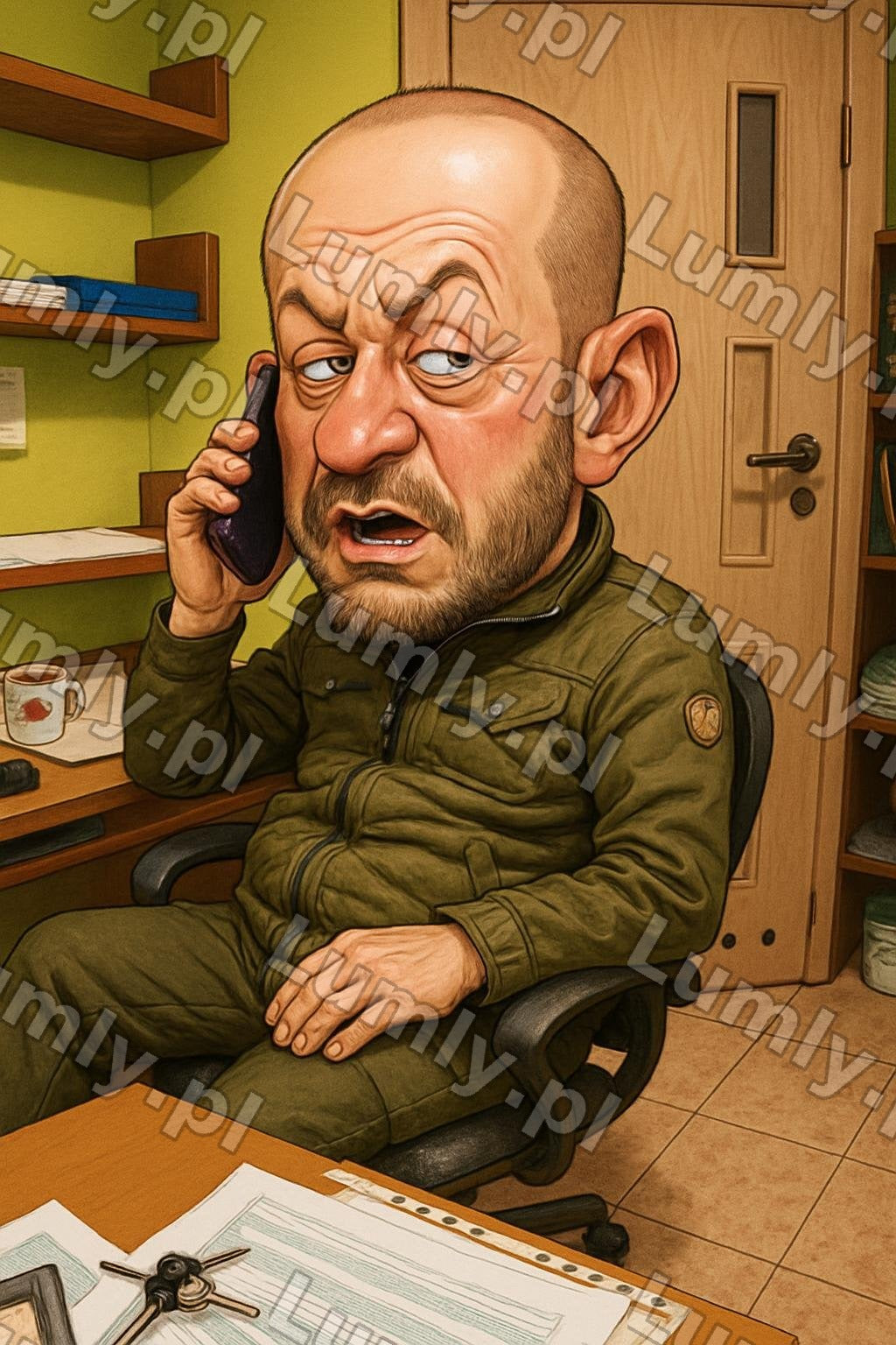 AI karykatura for Portretnan - 88929248