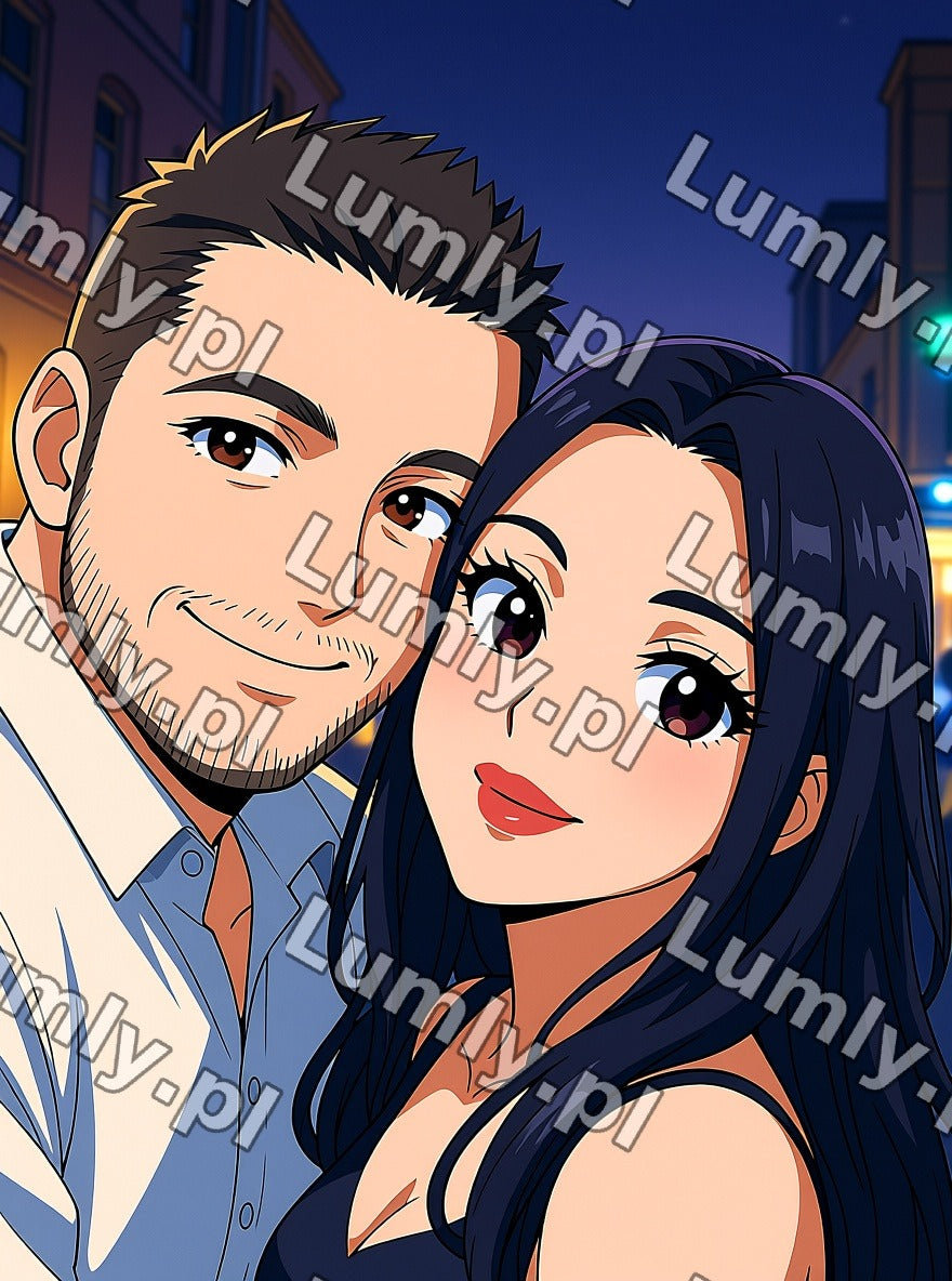 AI anime for Portretpar - 88600563