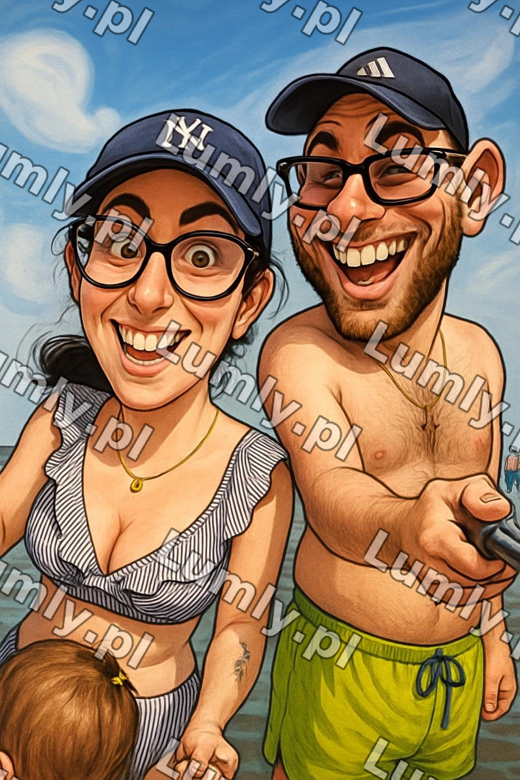 AI karykatura for Portretpar - 07771590