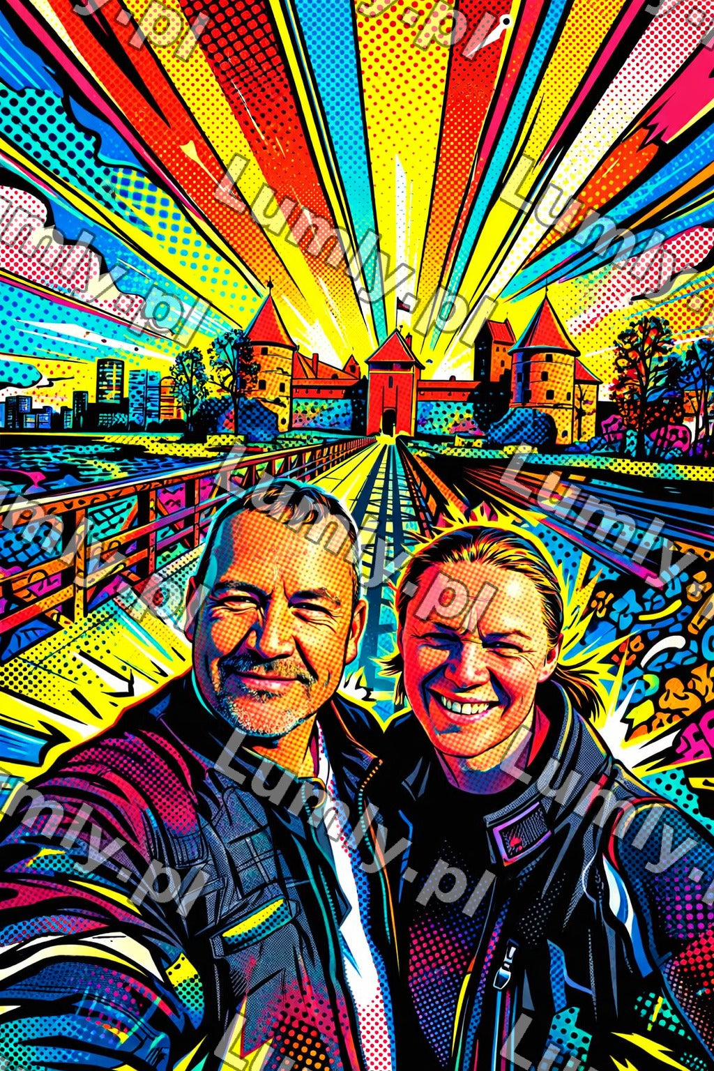 AI pop-art for Portretwst - 75069819