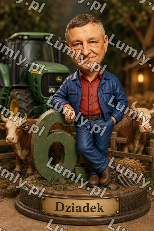 Plakat w czarnej ramce za szkłem - Rozmiar 20×30 cm