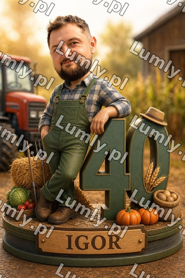 Plakat w czarnej ramce za szkłem - Rozmiar 30×45 cm