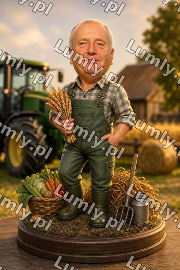 Plakat w drewnianej ramce za szkłem - Rozmiar 40×60 cm