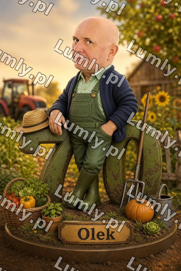 Obraz na płótnie - rama American box czarna - Rozmiar 30×45 cm
