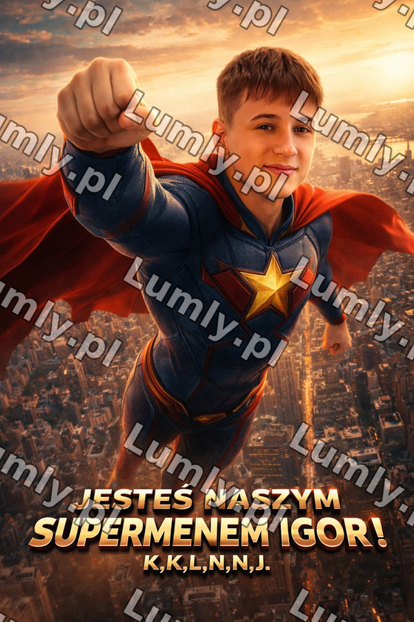 Plakat w czarnej ramce za szkłem - Rozmiar 30×45 cm