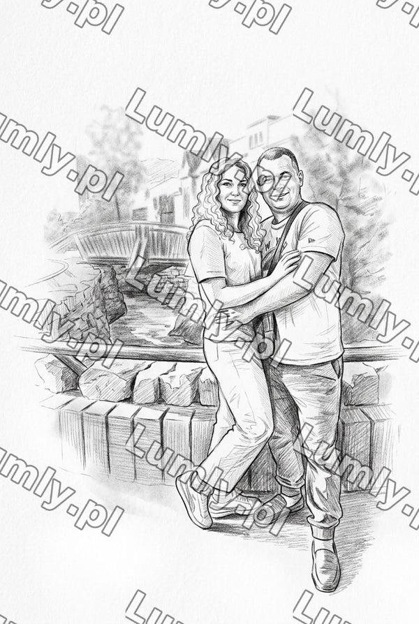 Plakat w czarnej ramce za szkłem - Rozmiar 50×75 cm