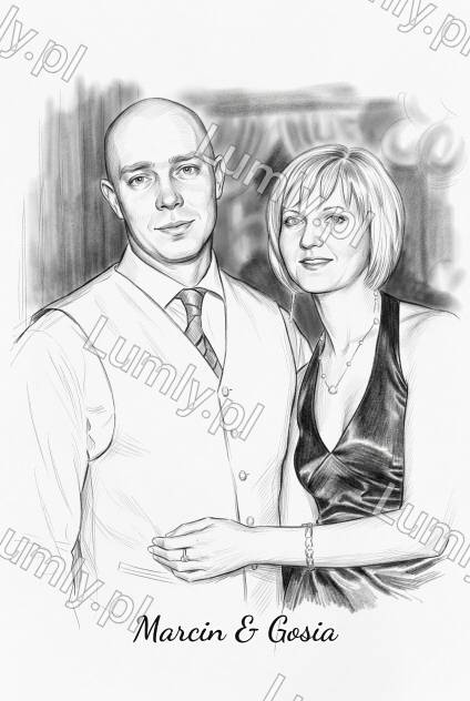 Plakat w czarnej ramce za szkłem - Rozmiar 40×60 cm