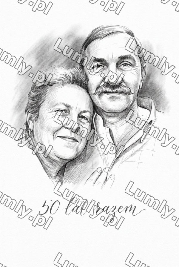 Plakat w białej ramce za szkłem - Rozmiar 40×60 cm
