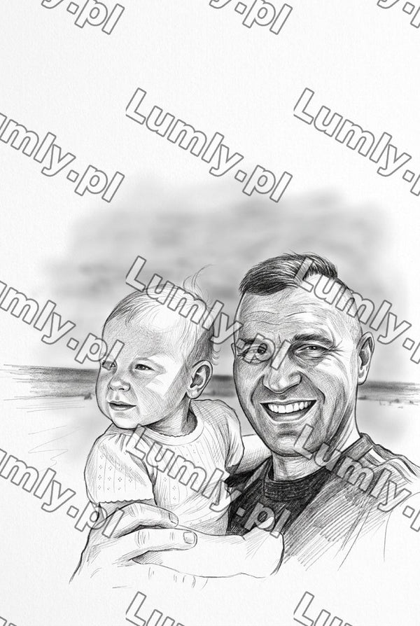 Plakat w białej ramce za szkłem - Rozmiar 20×30 cm