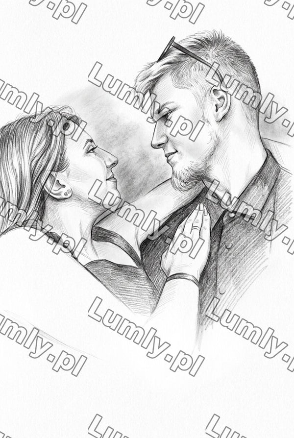 Plakat w białej ramce za szkłem - Rozmiar 20×30 cm