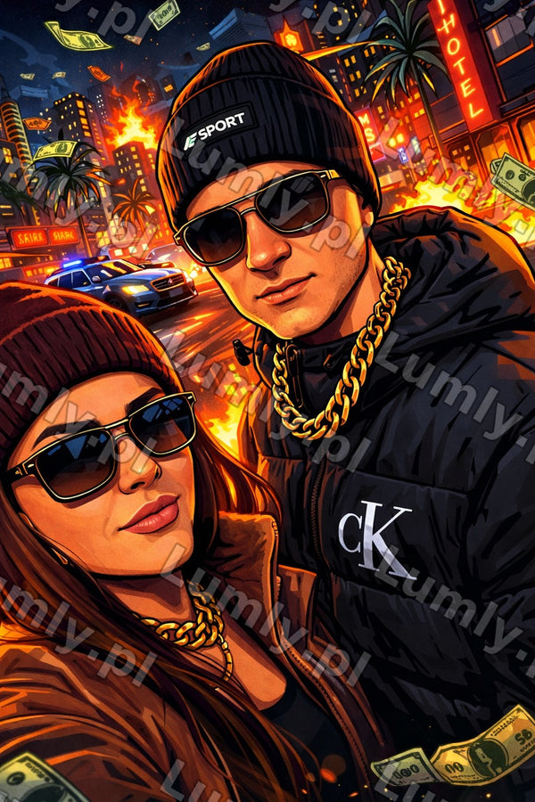 Nadruk na szkle - Rozmiar 20×30 cm