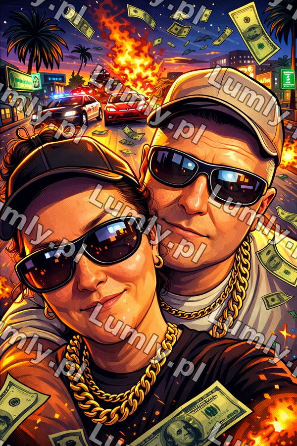Plik cyfrowy do pobrania - Styl gta