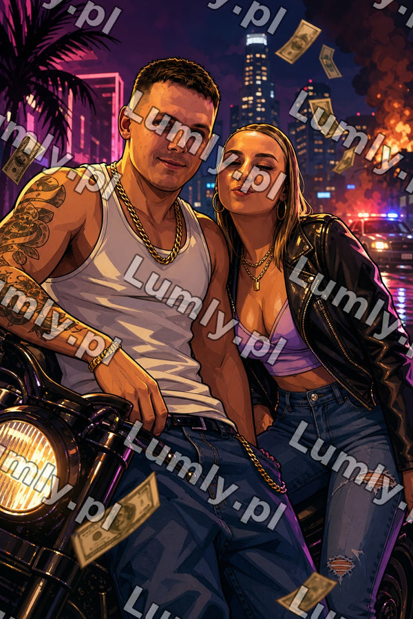 Wydruk na szkle na podstawce LED - Rozmiar 15×21 cm
