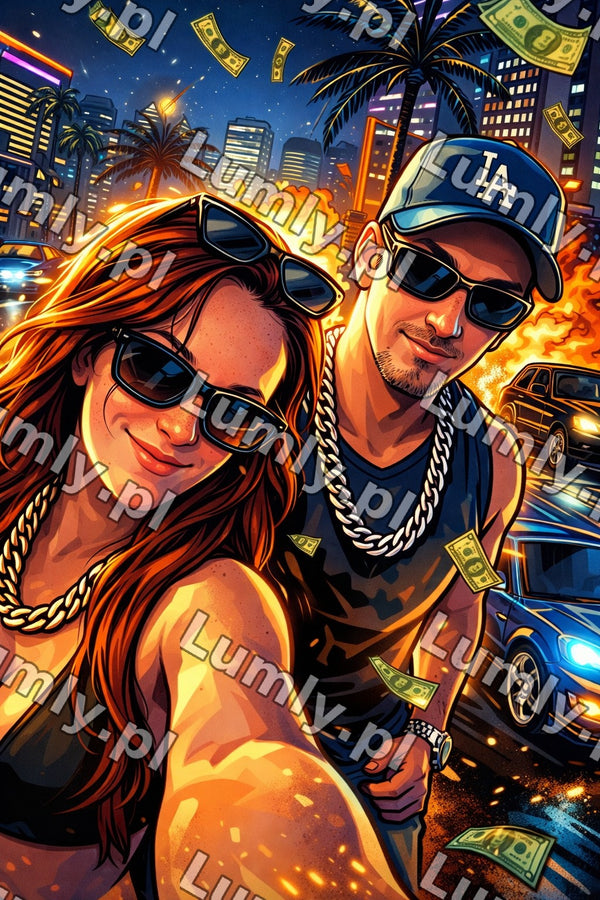 Plik cyfrowy – pakiet 3 pliki - Styl gta