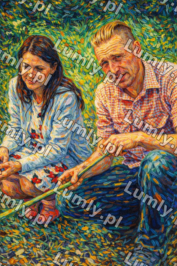 Plakat w drewnianej ramce za szkłem - Rozmiar 40×60 cm