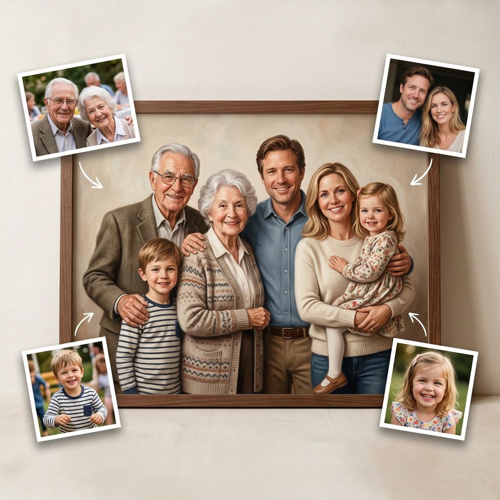 Dodaj Osobę do Zdjęcia - Naturalny Efekt. Obraz, plakat, wydruk.