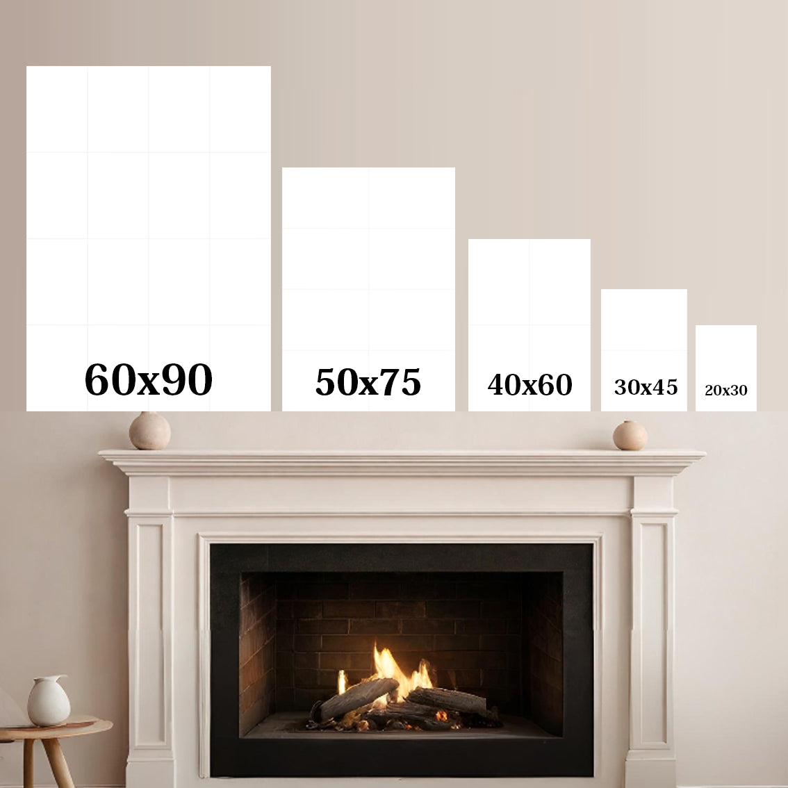 obraz ze zdjęciem na prezent różne rozmiary