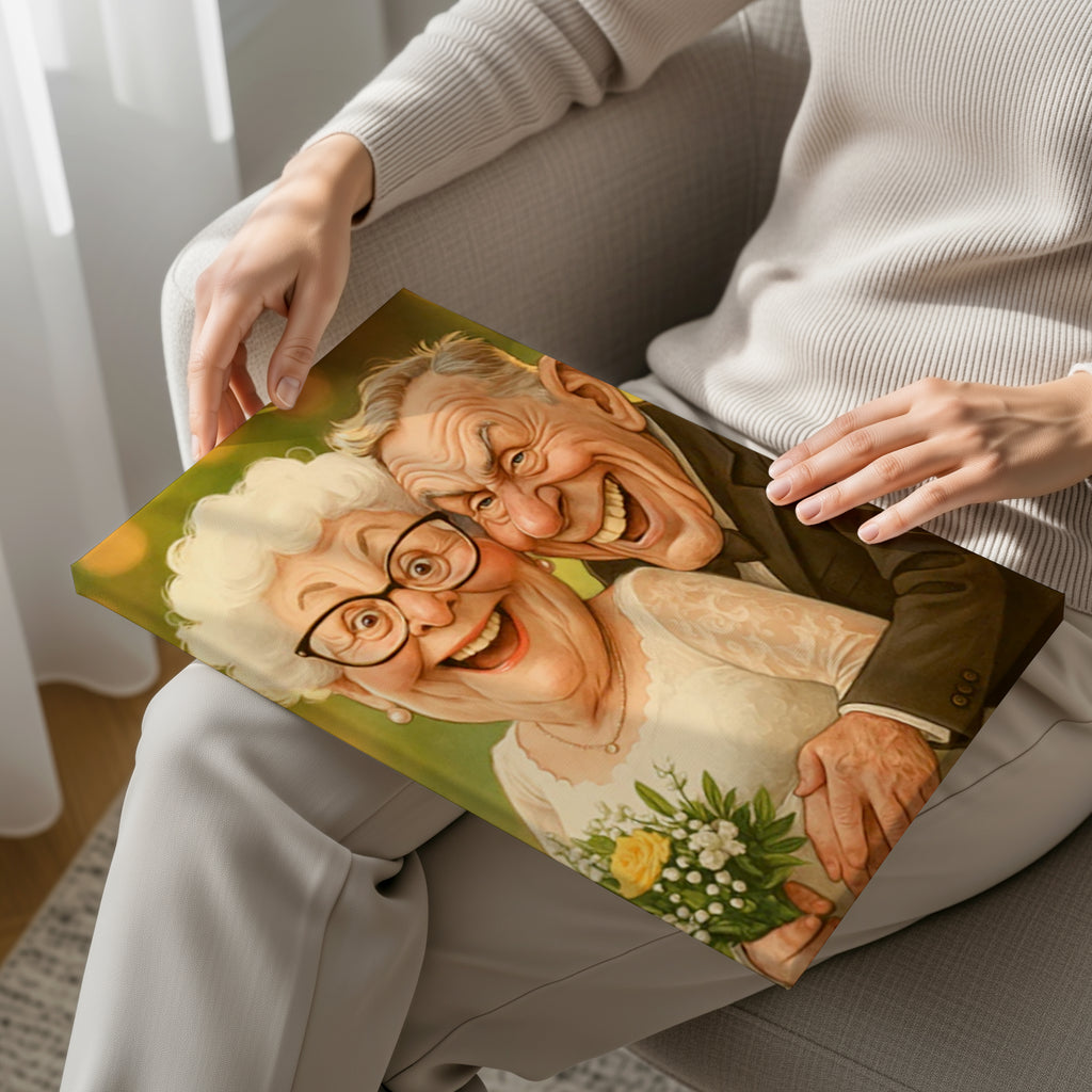 Obraz ze zdjęcia karykatura na zamówienie