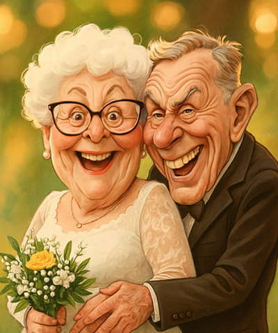 karykatura ze zdjęcia na zamówienie personalizowany obraz prezent