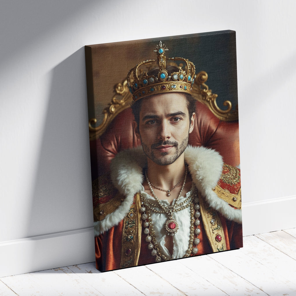 Król - personalizowany portret ze zdjecia