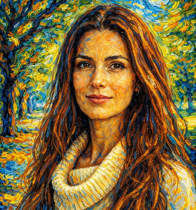 portret akwarelowy ze zdjęcia elegancki personalizowany prezent dla kobiety