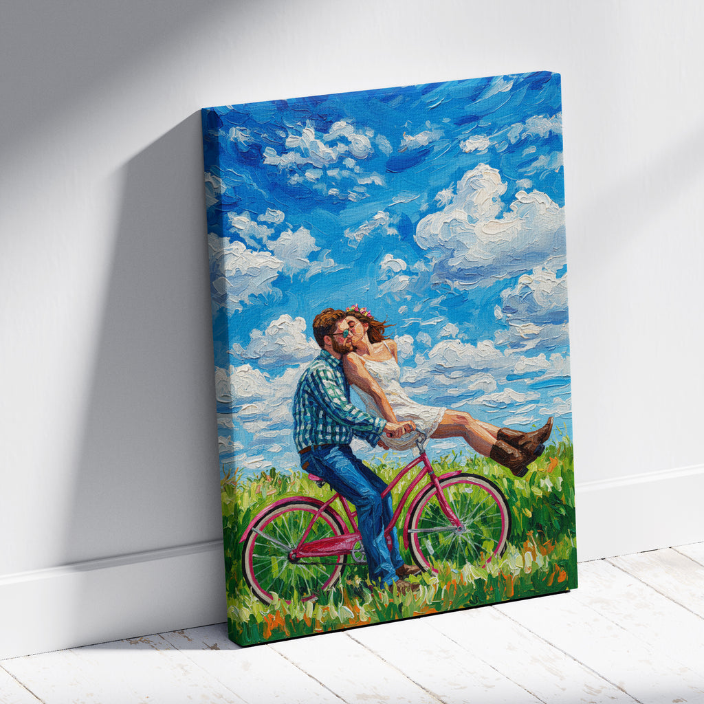 Obraz ze zdjęcia. Personalizowany prezent dla kobiety. Akwarela