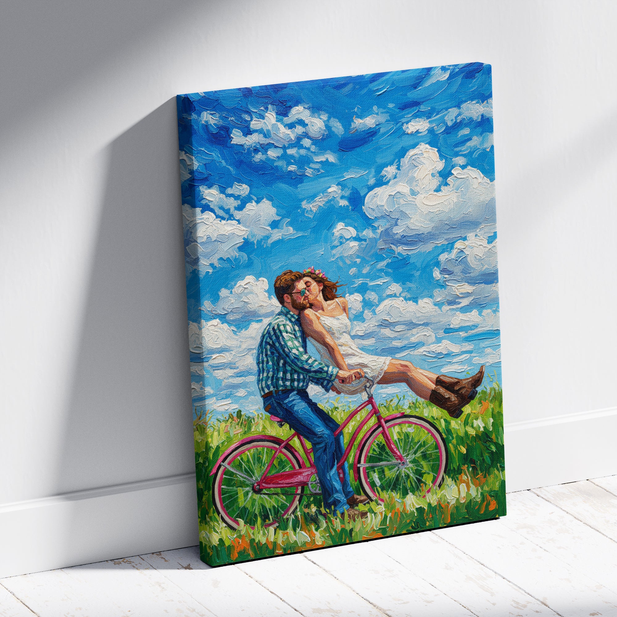 Obraz ze zdjęcia. Personalizowany prezent dla kobiety. Akwarela