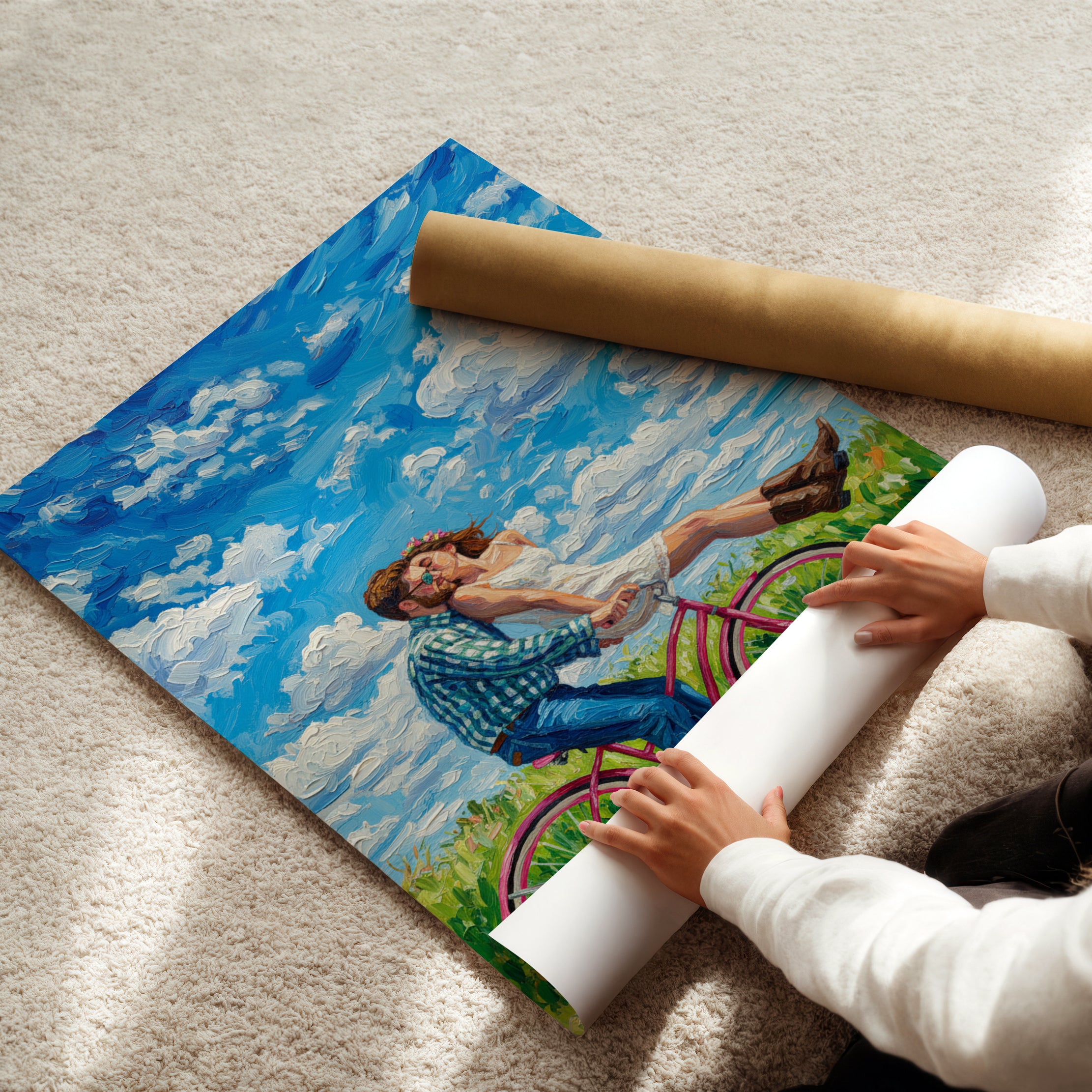 Obraz olejny - portret na płótnie z Twojego zdjęcia