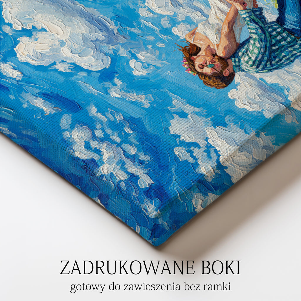 Obraz ze zdjęcia. Personalizowany prezent dla kobiety. Akwarela