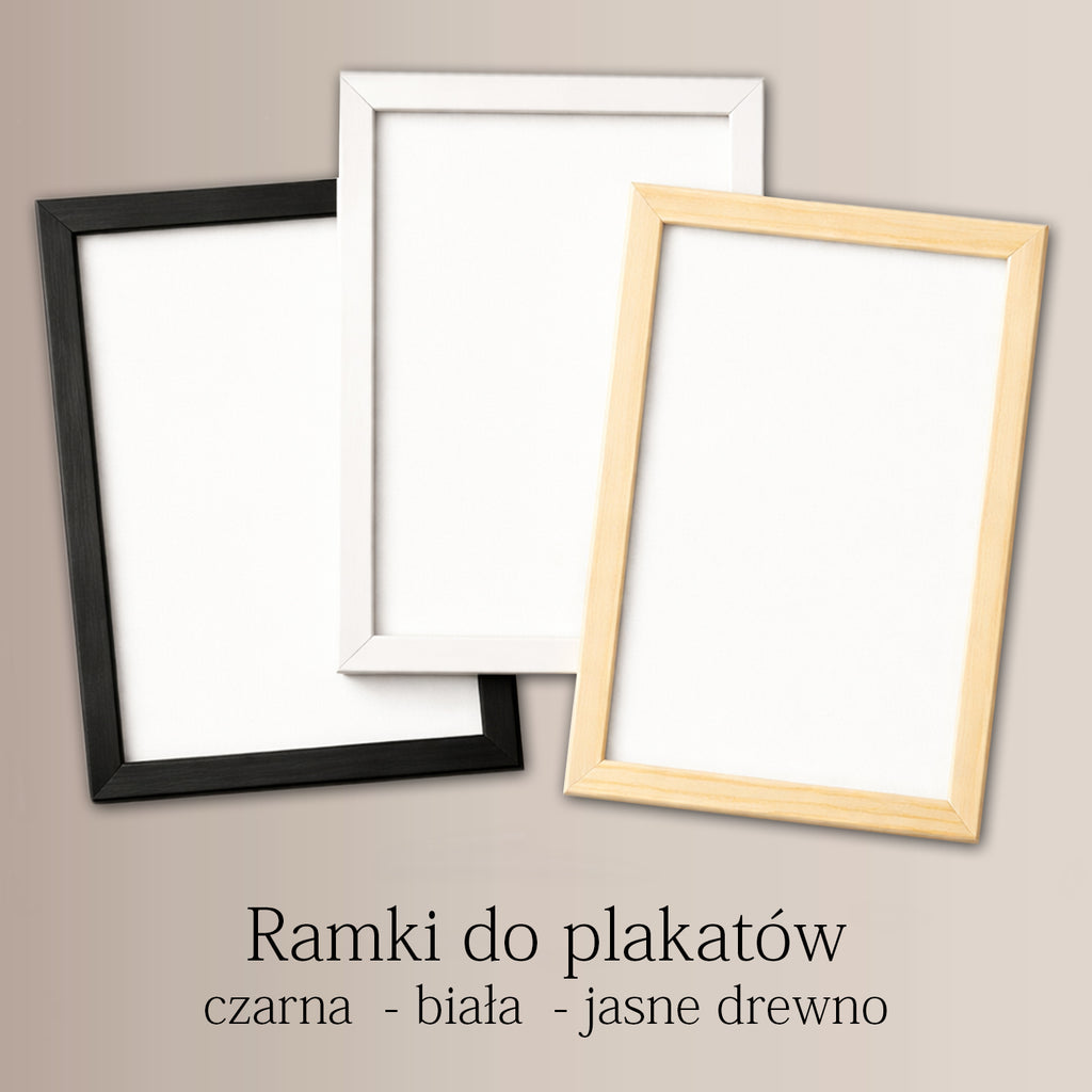 raki do plakatu ze zdjęcia na prezent